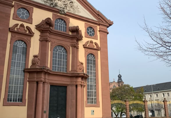Mannheim. Igreja da Corte do Palatinado. Foto A.A.Bispo